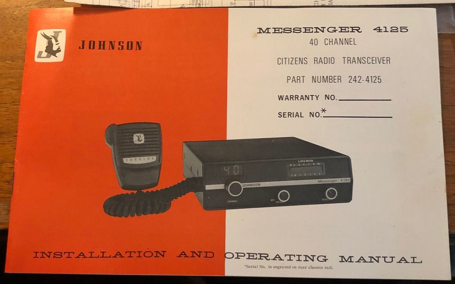 EF Johnson Messenger 4125